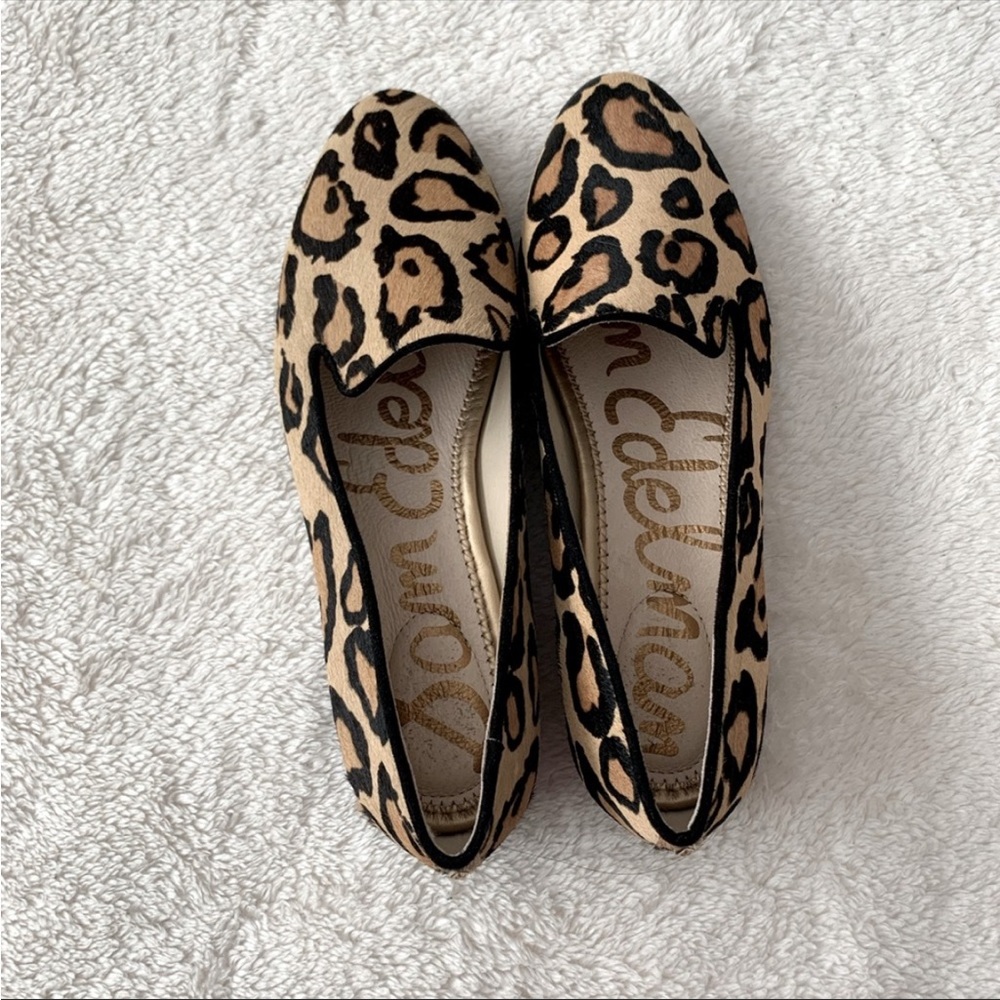New Sam Edelman Animal Print Jordy Loafer